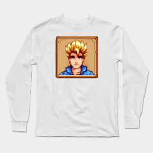 Sam Portrait Long Sleeve T-Shirt